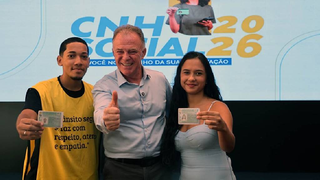 Governo do Estado abre inscrições para 9 mil carteiras de habilitação gratuitas no CNH Social 2026