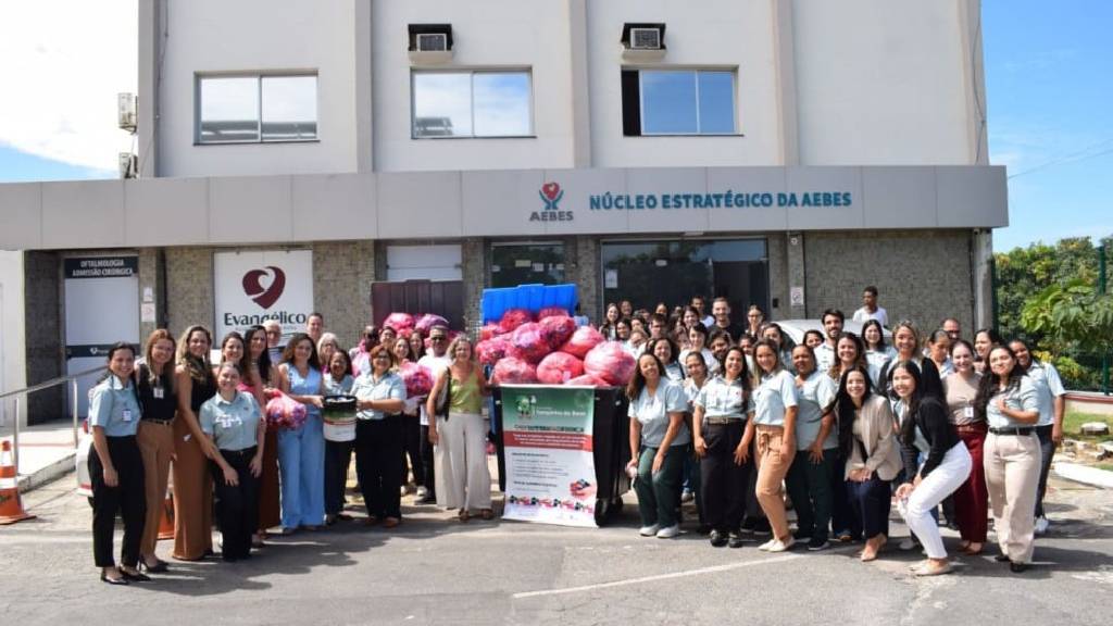 Projeto transforma tampinhas plásticas em renda para hospitais capixabas
